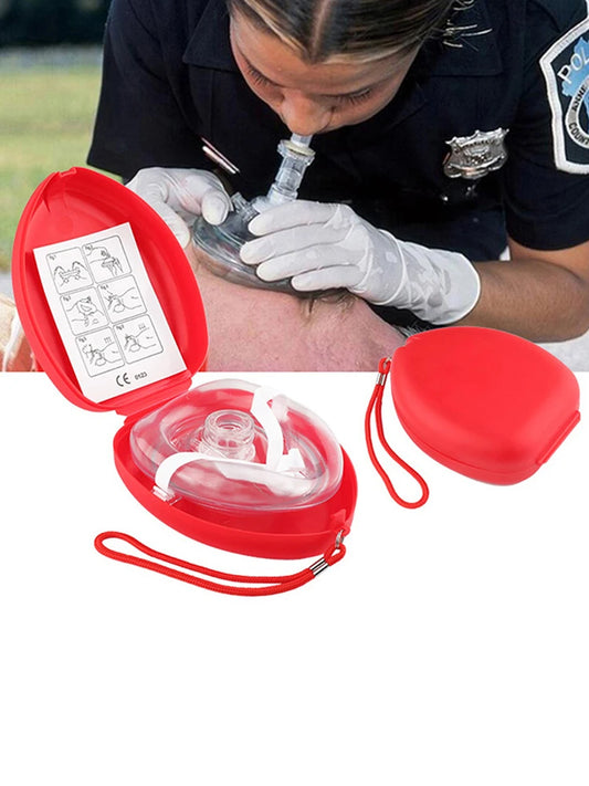 First Aid CPR Training Breathing Mask - Essentiallivingco